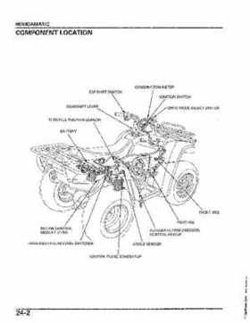 2004-2006 (2007) Honda TRX400FA Fourtrax Rancher / TRX400FGA Rancher AT GPScape Service Manual, Page 448