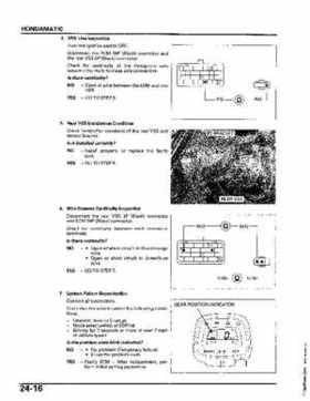 2004-2006 (2007) Honda TRX400FA Fourtrax Rancher / TRX400FGA Rancher AT GPScape Service Manual, Page 462