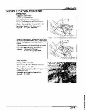 2004-2006 (2007) Honda TRX400FA Fourtrax Rancher / TRX400FGA Rancher AT GPScape Service Manual, Page 487