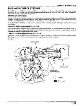 2004-2009 Honda TRX450R/TRX450ER Service Manual, Page 47