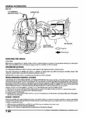 2004-2009 Honda TRX450R/TRX450ER Service Manual, Page 48