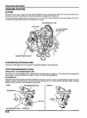 2004-2009 Honda TRX450R/TRX450ER Service Manual, Page 50