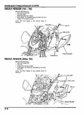 2004-2009 Honda TRX450R/TRX450ER Service Manual, Page 57