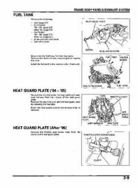 2004-2009 Honda TRX450R/TRX450ER Service Manual, Page 60