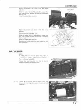 2004-2009 Honda TRX450R/TRX450ER Service Manual, Page 71