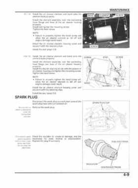 2004-2009 Honda TRX450R/TRX450ER Service Manual, Page 73