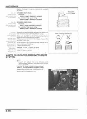2004-2009 Honda TRX450R/TRX450ER Service Manual, Page 74