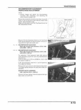2004-2009 Honda TRX450R/TRX450ER Service Manual, Page 77