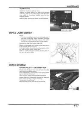2004-2009 Honda TRX450R/TRX450ER Service Manual, Page 91