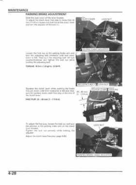 2004-2009 Honda TRX450R/TRX450ER Service Manual, Page 92