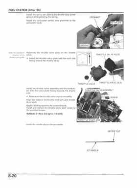 2004-2009 Honda TRX450R/TRX450ER Service Manual, Page 158