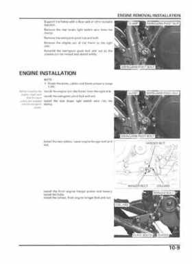2004-2009 Honda TRX450R/TRX450ER Service Manual, Page 191