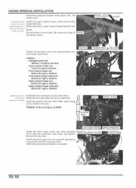 2004-2009 Honda TRX450R/TRX450ER Service Manual, Page 192