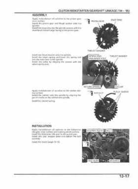 2004-2009 Honda TRX450R/TRX450ER Service Manual, Page 256