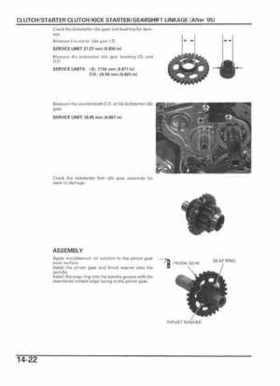 2004-2009 Honda TRX450R/TRX450ER Service Manual, Page 284