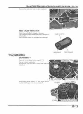 2004-2009 Honda TRX450R/TRX450ER Service Manual, Page 304
