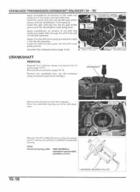 2004-2009 Honda TRX450R/TRX450ER Service Manual, Page 309