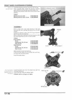 2004-2009 Honda TRX450R/TRX450ER Service Manual, Page 361