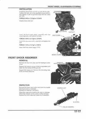 2004-2009 Honda TRX450R/TRX450ER Service Manual, Page 362