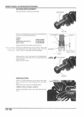 2004-2009 Honda TRX450R/TRX450ER Service Manual, Page 363