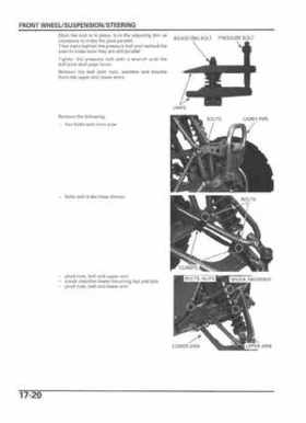 2004-2009 Honda TRX450R/TRX450ER Service Manual, Page 365