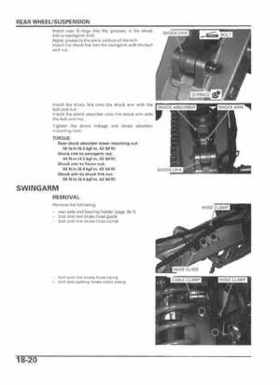2004-2009 Honda TRX450R/TRX450ER Service Manual, Page 396