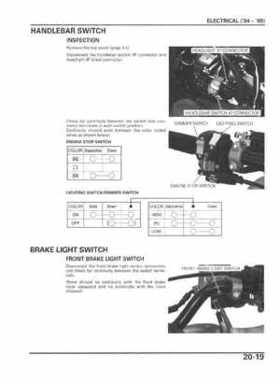 2004-2009 Honda TRX450R/TRX450ER Service Manual, Page 447