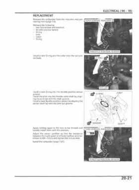 2004-2009 Honda TRX450R/TRX450ER Service Manual, Page 449