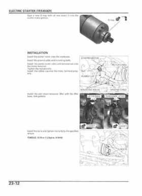 2004-2009 Honda TRX450R/TRX450ER Service Manual, Page 492