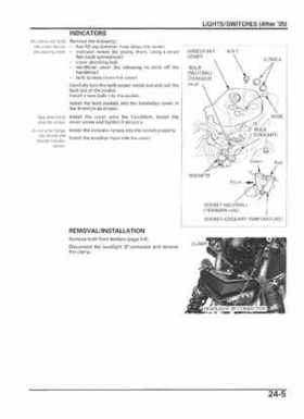 2004-2009 Honda TRX450R/TRX450ER Service Manual, Page 500