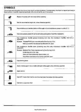 2005-2006 Honda ATV TRX500FE/FM/TM FourTrax Foreman Factory Service Manual, Page 4