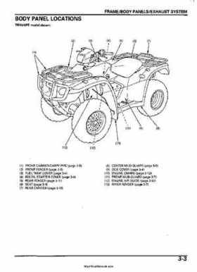 2005-2006 Honda ATV TRX500FE/FM/TM FourTrax Foreman Factory Service Manual, Page 48