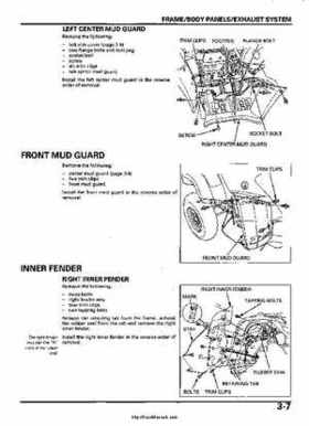 2005-2006 Honda ATV TRX500FE/FM/TM FourTrax Foreman Factory Service Manual, Page 52