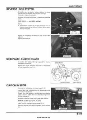 2005-2006 Honda ATV TRX500FE/FM/TM FourTrax Foreman Factory Service Manual, Page 79