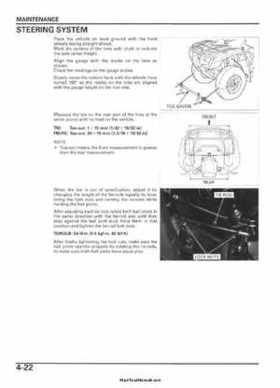 2005-2006 Honda ATV TRX500FE/FM/TM FourTrax Foreman Factory Service Manual, Page 82