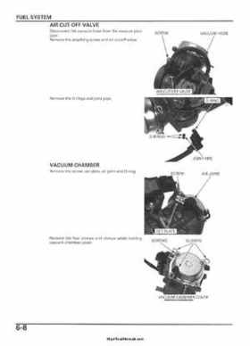 2005-2006 Honda ATV TRX500FE/FM/TM FourTrax Foreman Factory Service Manual, Page 100