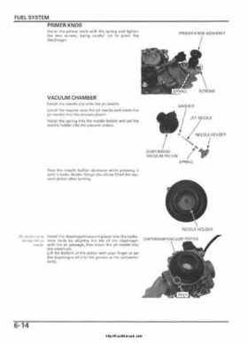 2005-2006 Honda ATV TRX500FE/FM/TM FourTrax Foreman Factory Service Manual, Page 106