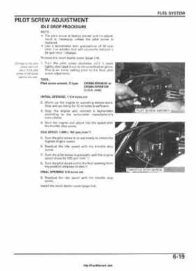 2005-2006 Honda ATV TRX500FE/FM/TM FourTrax Foreman Factory Service Manual, Page 111