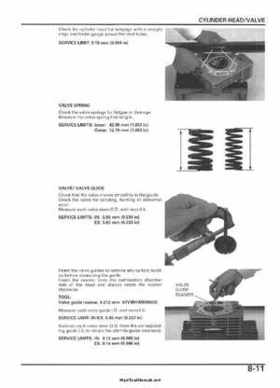 2005-2006 Honda ATV TRX500FE/FM/TM FourTrax Foreman Factory Service Manual, Page 137