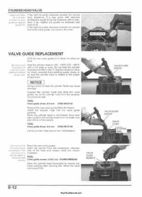 2005-2006 Honda ATV TRX500FE/FM/TM FourTrax Foreman Factory Service Manual, Page 138