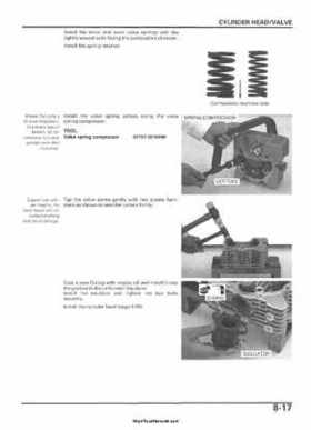 2005-2006 Honda ATV TRX500FE/FM/TM FourTrax Foreman Factory Service Manual, Page 143