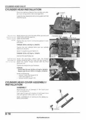2005-2006 Honda ATV TRX500FE/FM/TM FourTrax Foreman Factory Service Manual, Page 144