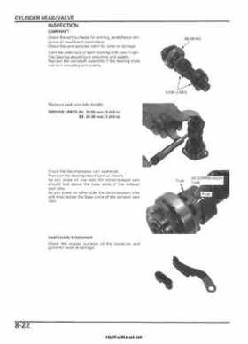 2005-2006 Honda ATV TRX500FE/FM/TM FourTrax Foreman Factory Service Manual, Page 148