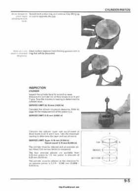 2005-2006 Honda ATV TRX500FE/FM/TM FourTrax Foreman Factory Service Manual, Page 156