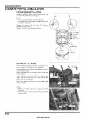 2005-2006 Honda ATV TRX500FE/FM/TM FourTrax Foreman Factory Service Manual, Page 159