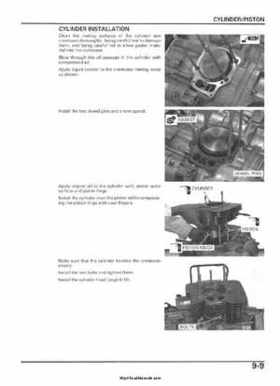 2005-2006 Honda ATV TRX500FE/FM/TM FourTrax Foreman Factory Service Manual, Page 160