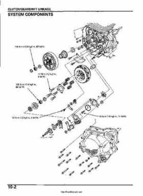 2005-2006 Honda ATV TRX500FE/FM/TM FourTrax Foreman Factory Service Manual, Page 162