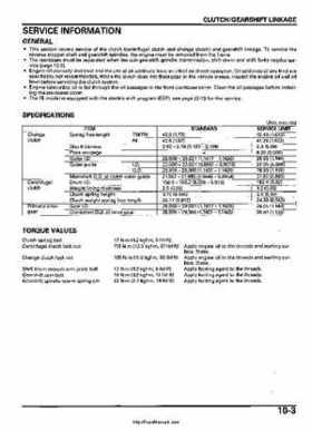 2005-2006 Honda ATV TRX500FE/FM/TM FourTrax Foreman Factory Service Manual, Page 163