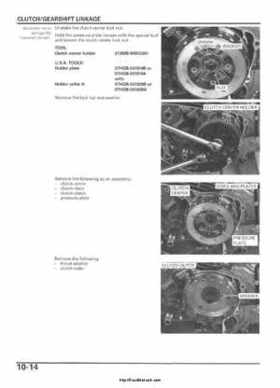 2005-2006 Honda ATV TRX500FE/FM/TM FourTrax Foreman Factory Service Manual, Page 174