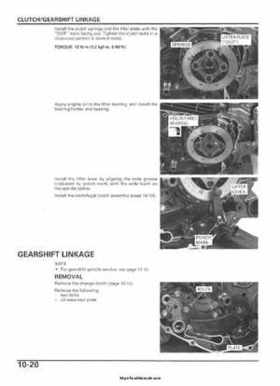 2005-2006 Honda ATV TRX500FE/FM/TM FourTrax Foreman Factory Service Manual, Page 180